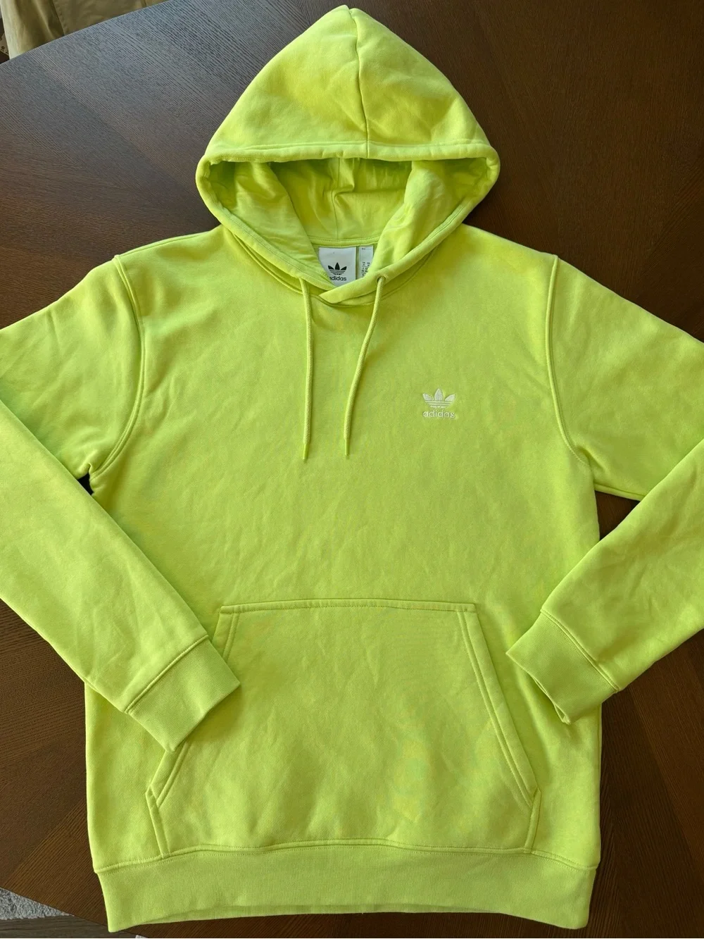 Adidas Neon Chartreuse Pullover Hoodie